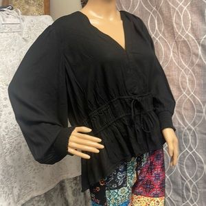 Black long sleeve Old Navy top